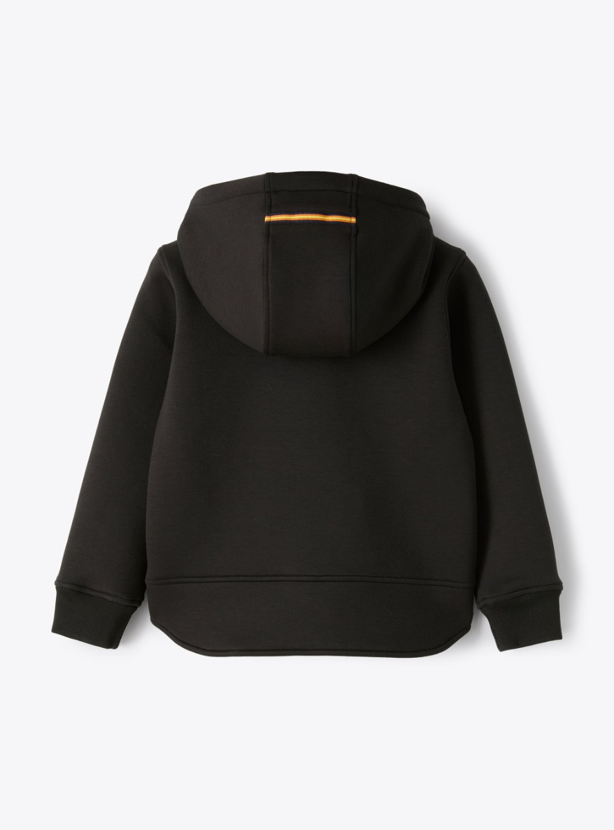 Neoprene Jacket P. Alec - Black | Il Gufo