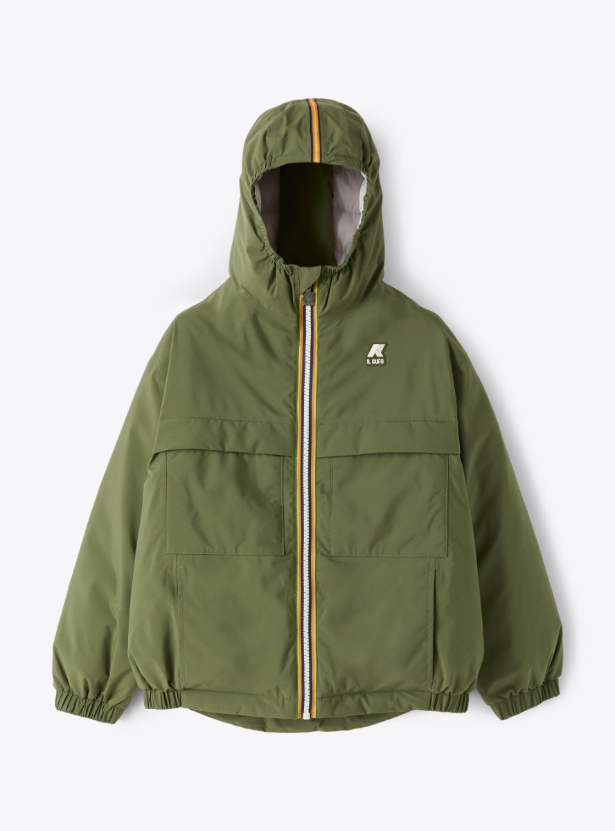 Padded Jacket P. Diegue - Green | Il Gufo
