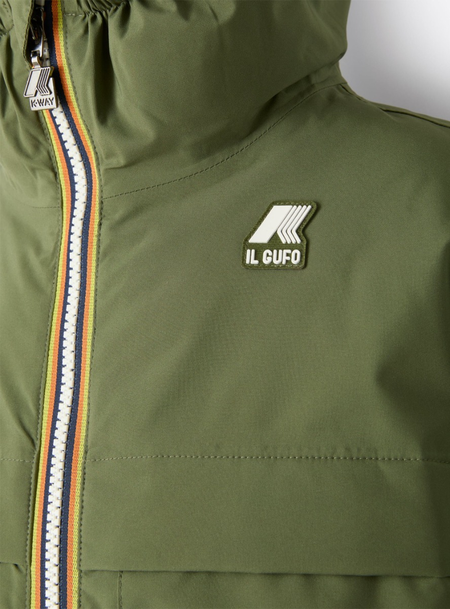 Padded Jacket P. Diegue - Green | Il Gufo