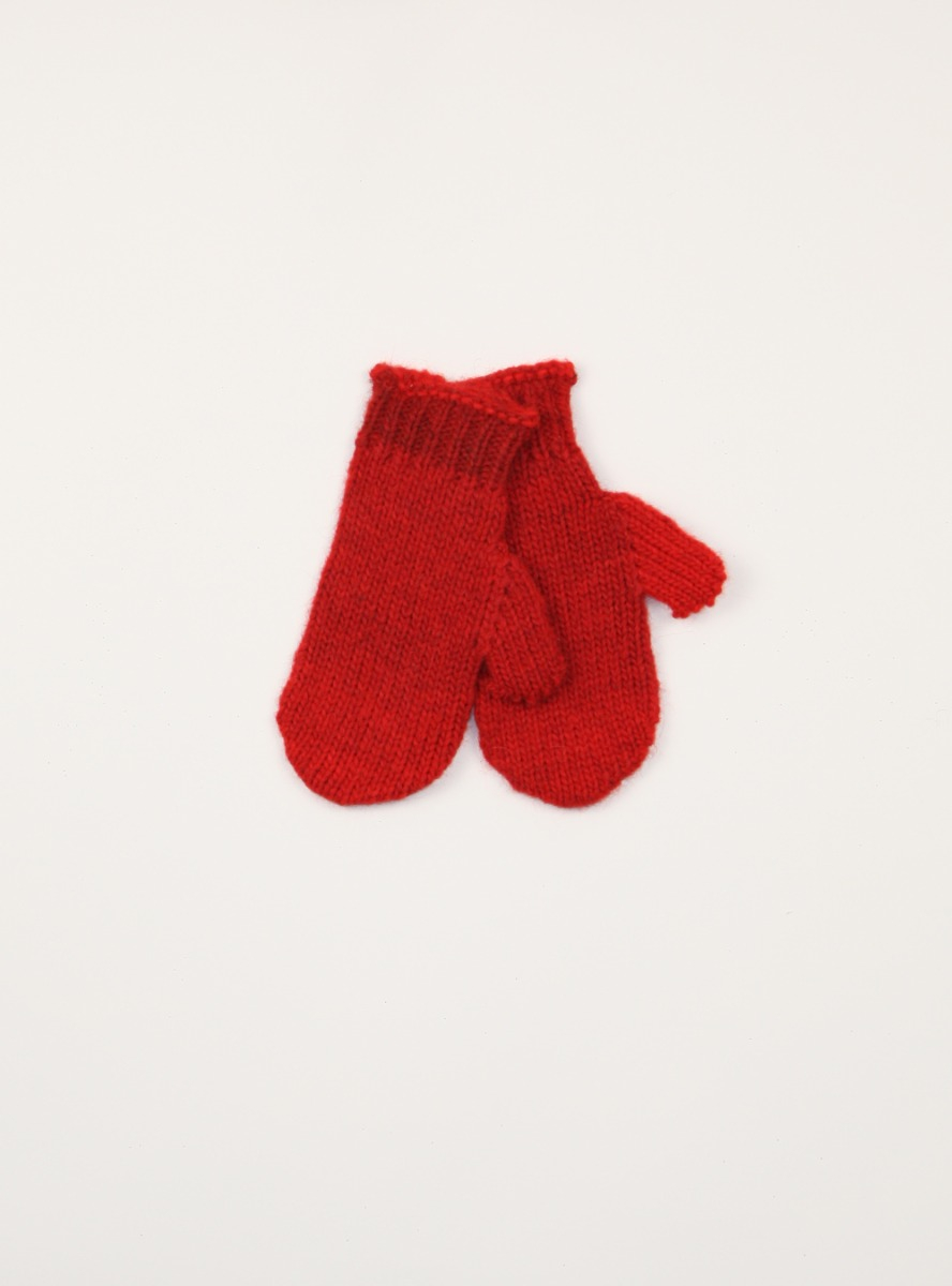 Gradient wool-blend mittens - Accessories - Il Gufo