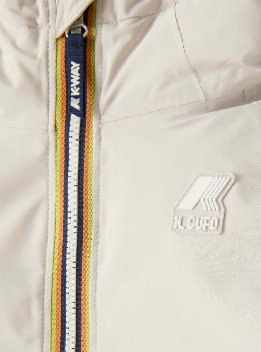 Padded Snowsuit P. Celeste - Grey | Il Gufo