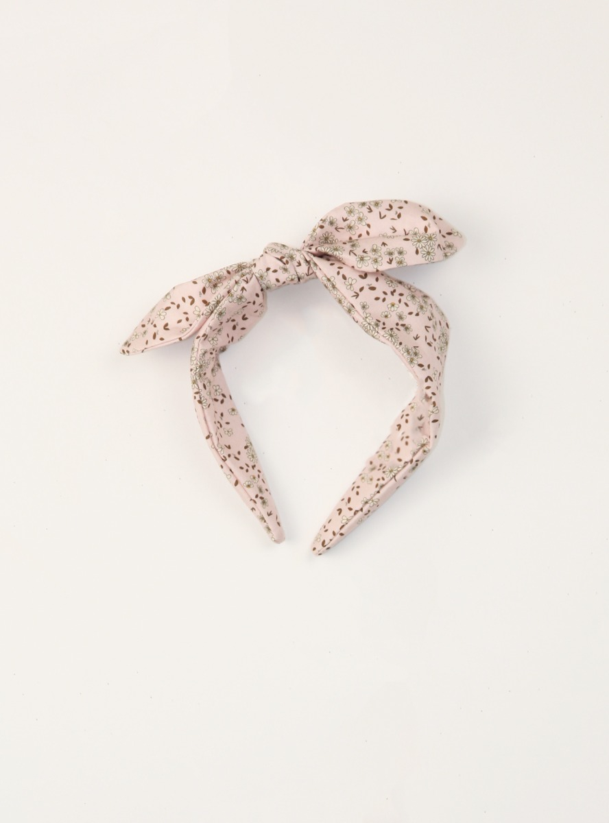 Floral print headband - Accessories - Il Gufo