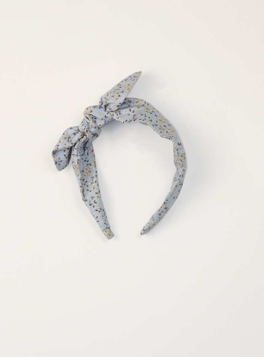 Floral print headband - Accessories - Il Gufo
