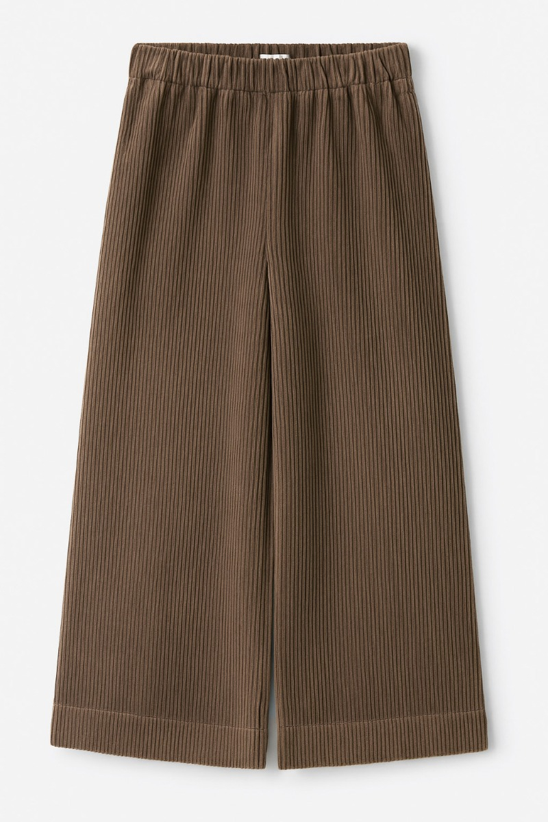 Wide-leg corduroy pants - Trousers - Il Gufo