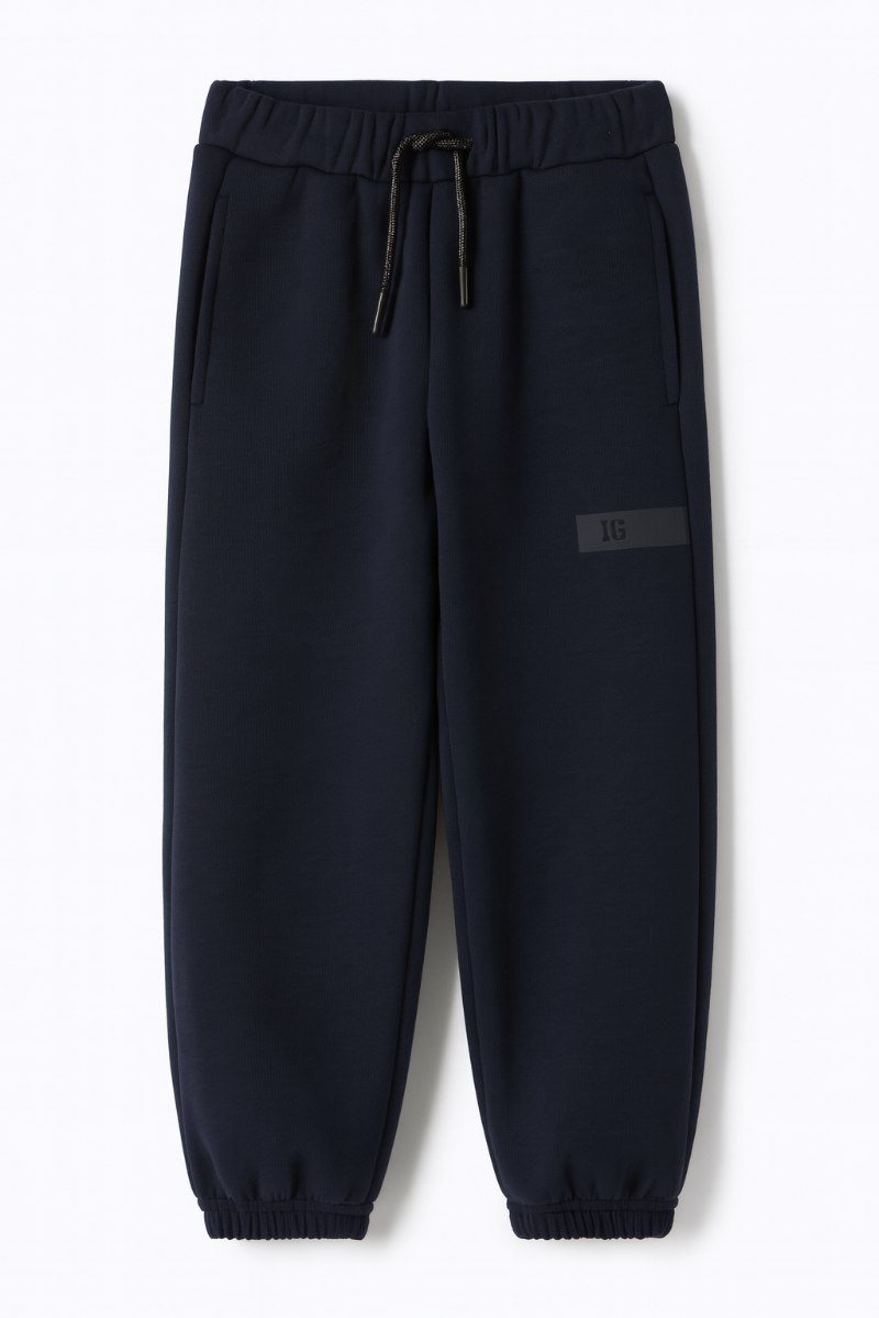 Joggers en molleton avec cordon de serrage - Pantalons - Il Gufo