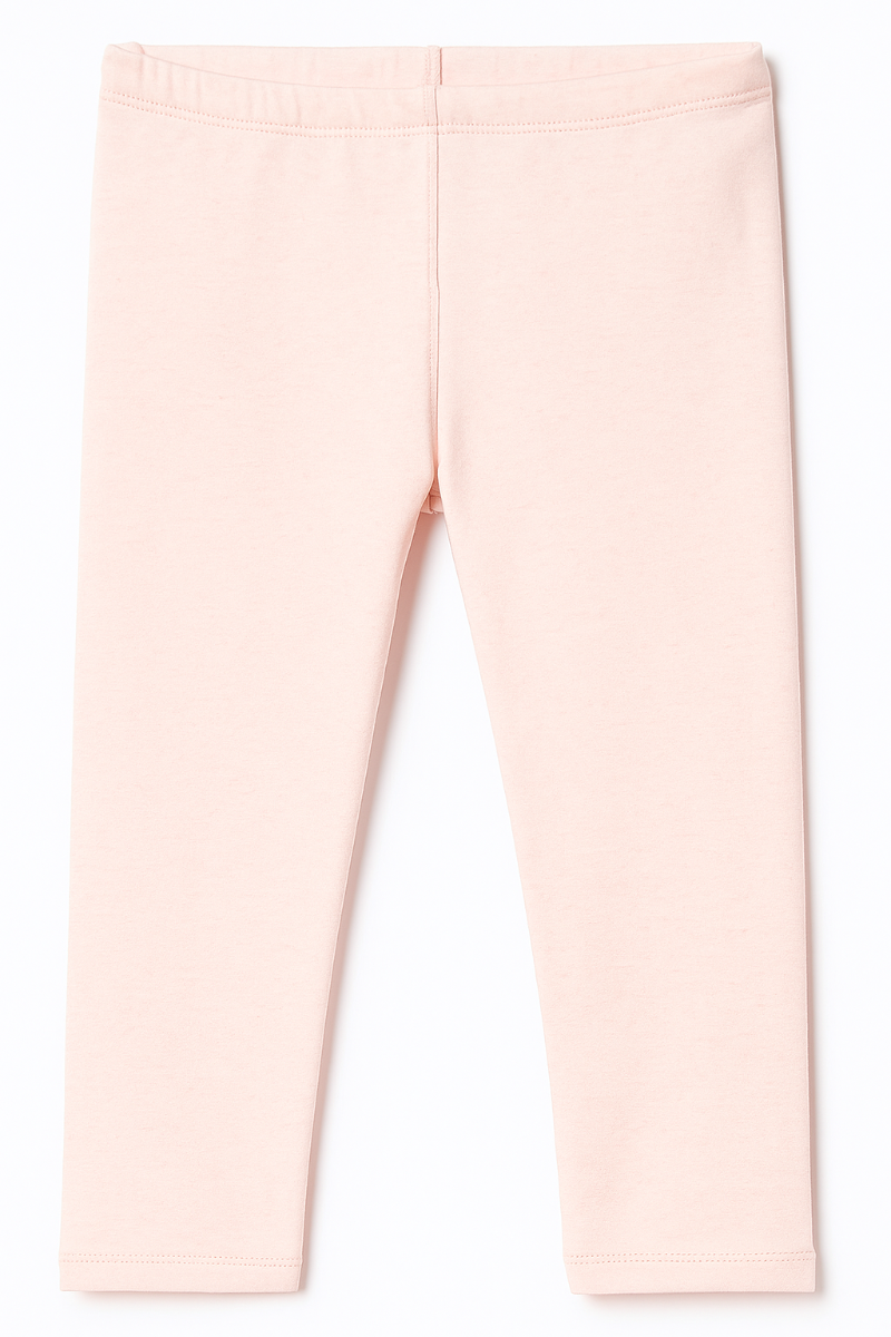 Stretch fleece leggings - Pink | Il Gufo