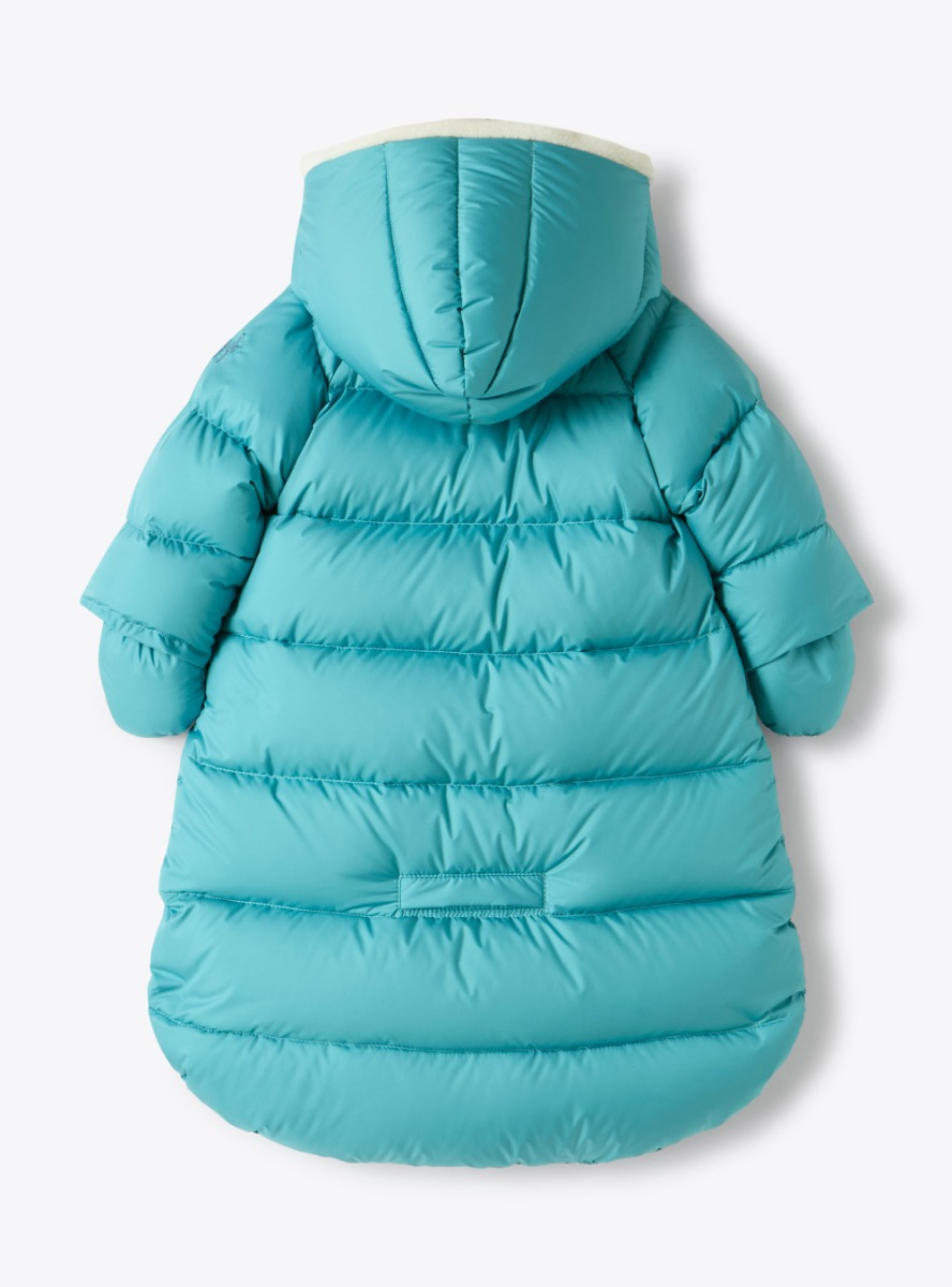 Sleeping bag in microfiber nylon - Light blue | Il Gufo