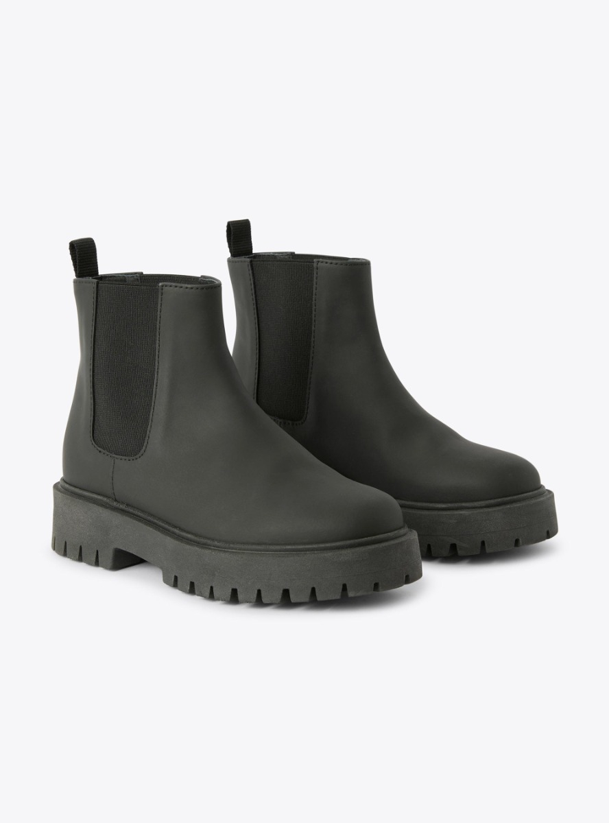 Bottines en cuir avec élastique - Chaussures - Il Gufo
