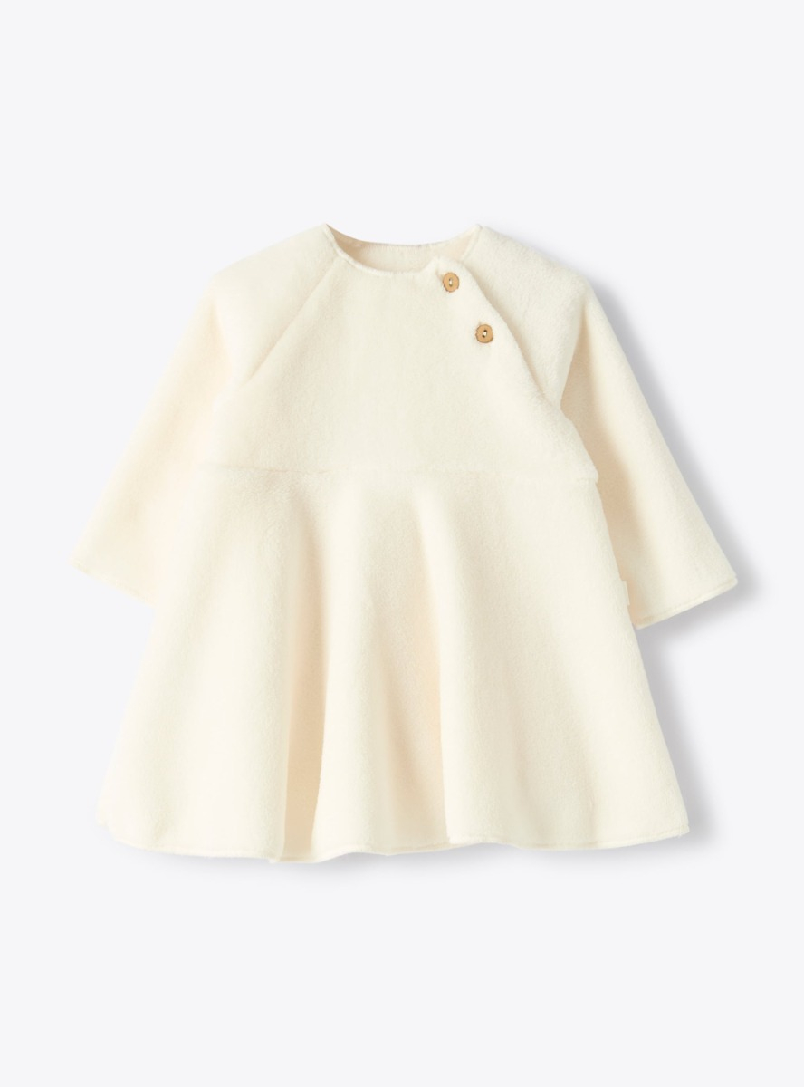 Fleece dress with a wide skirt - Dresses - Il Gufo
