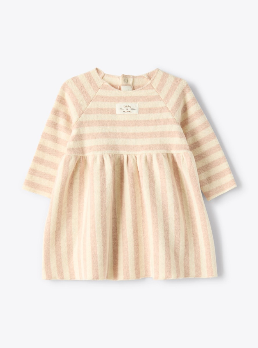 Striped knit dress - Dresses - Il Gufo