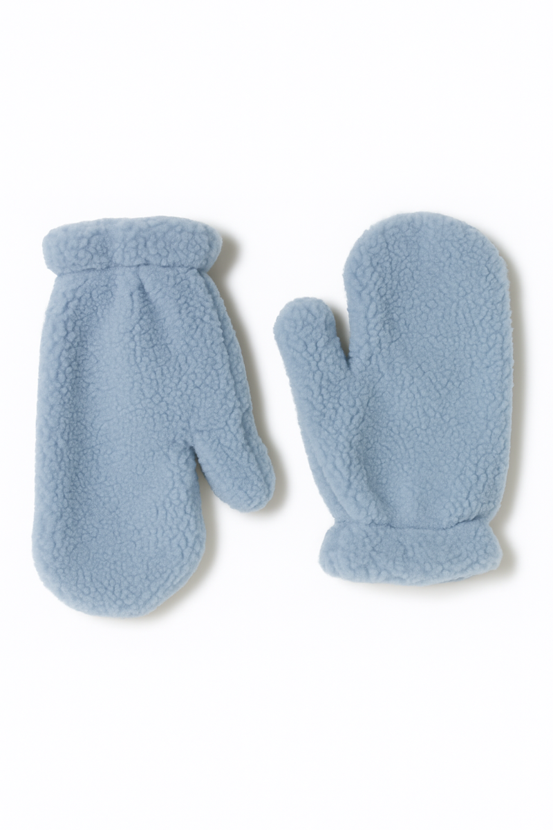 Teddy fleece mittens - Accessories - Il Gufo