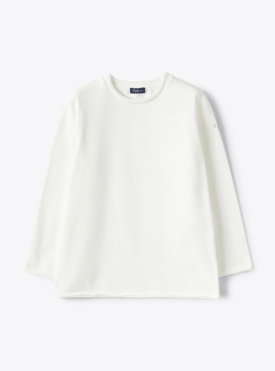 long-sleeved T-shirt in stretch cotton jersey - T-shirts - Il Gufo