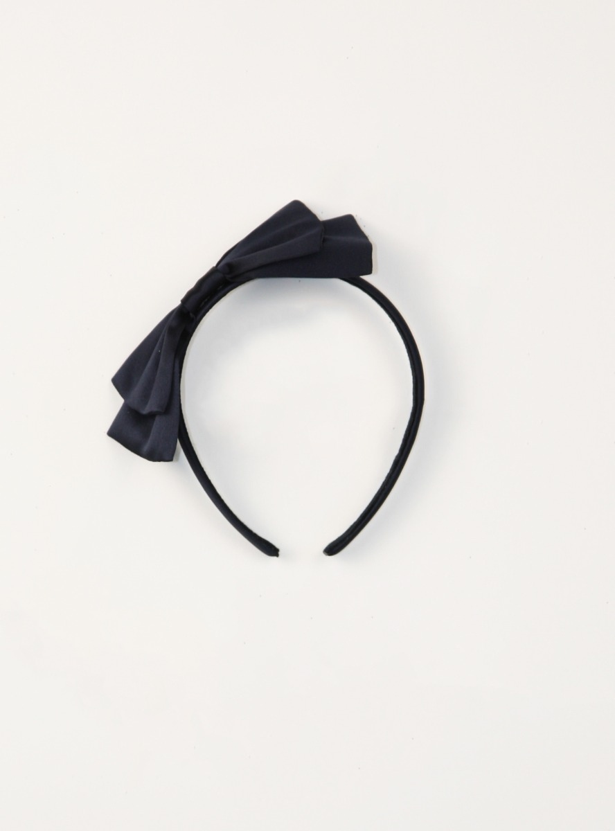 Set 4 Fasce Per Capelli Annodate Con Fiocco – Colori Bianco, Rosso, Blu Navy, Nero – Morbide E Delicate, Accessori Moda Donna E Ragazza