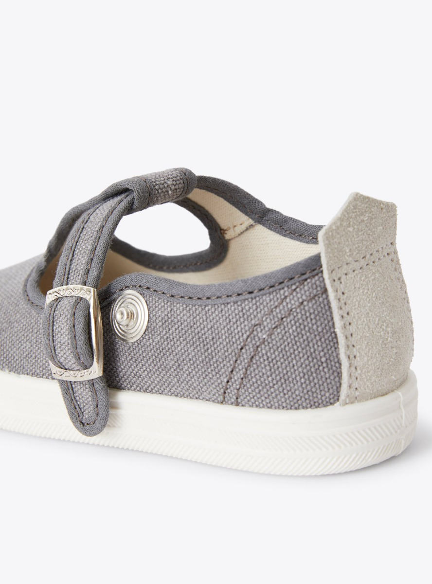 Canvas sneakers - Grey | Il Gufo