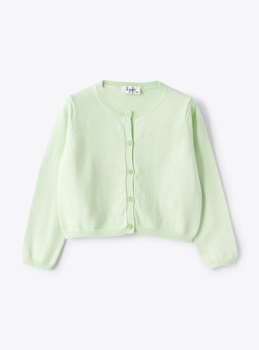 Organic cotton cardigan - Sweaters - Il Gufo