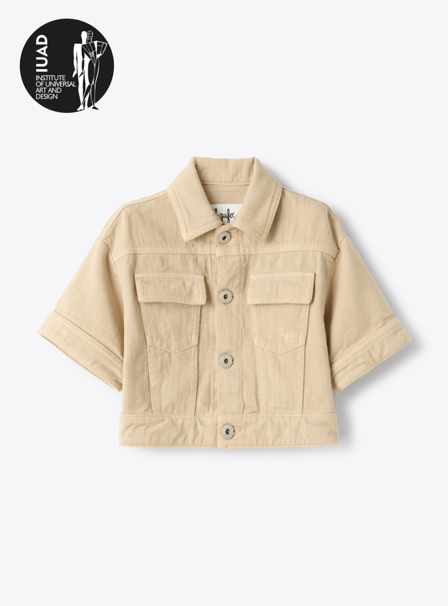 Boxy denim jacket - Jackets - Il Gufo