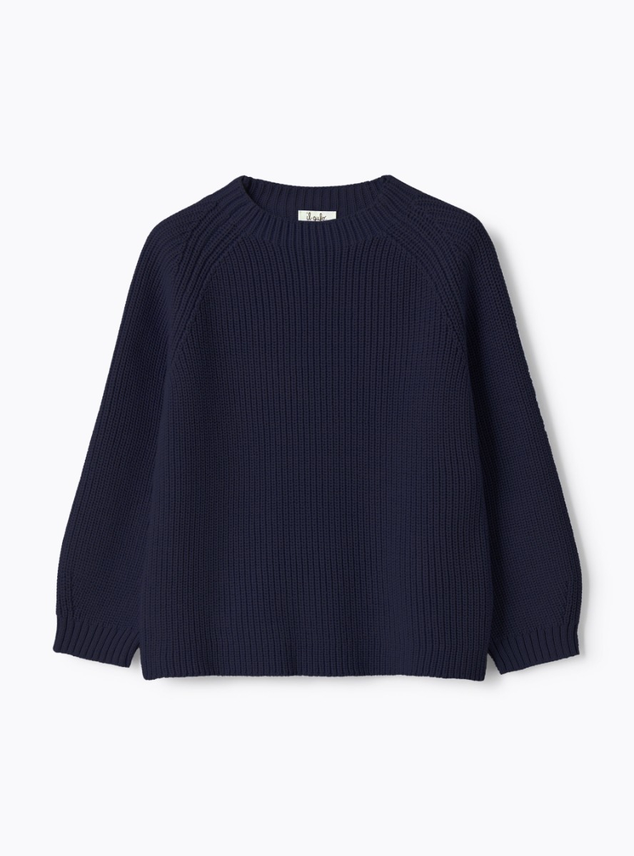 Organic cotton sweater - Sweaters - Il Gufo