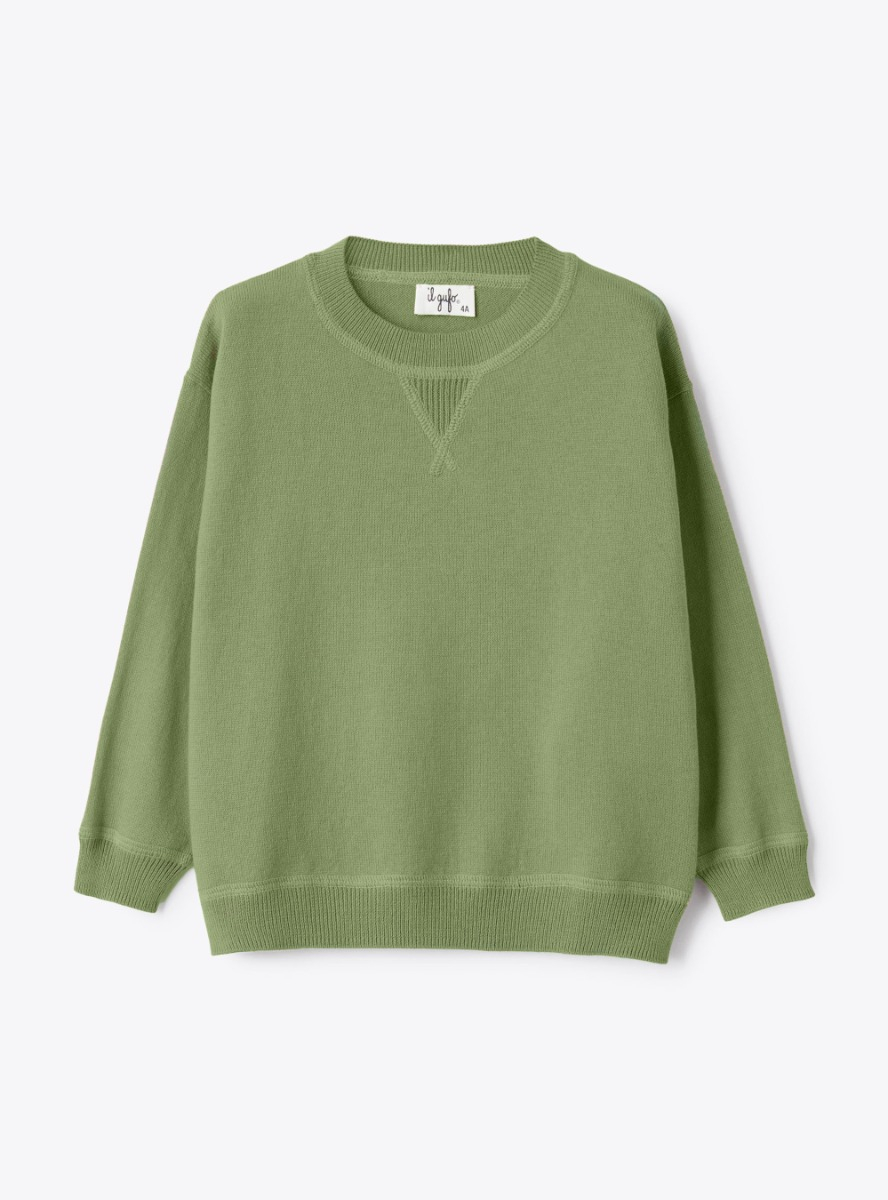 Organic cotton sweater - Sweatshirts - Il Gufo