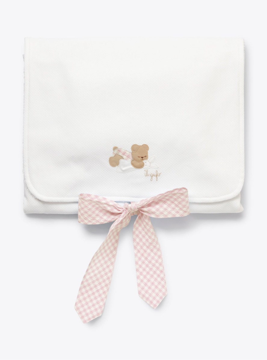 Cotton and terry changing mat - Accessories - Il Gufo