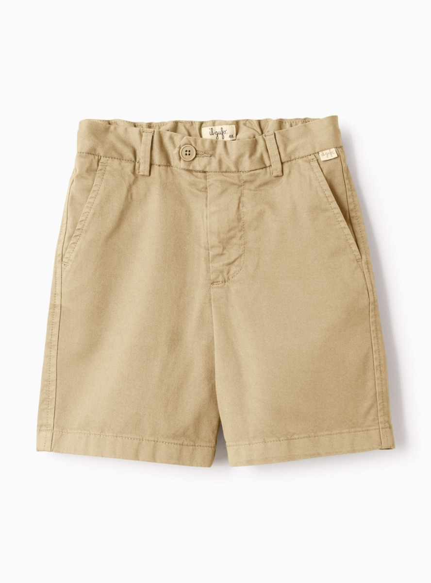 Gabardine bermuda shorts - Trousers - Il Gufo