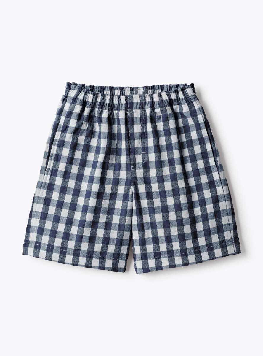 Checkerboard bermuda shorts - Trousers - Il Gufo