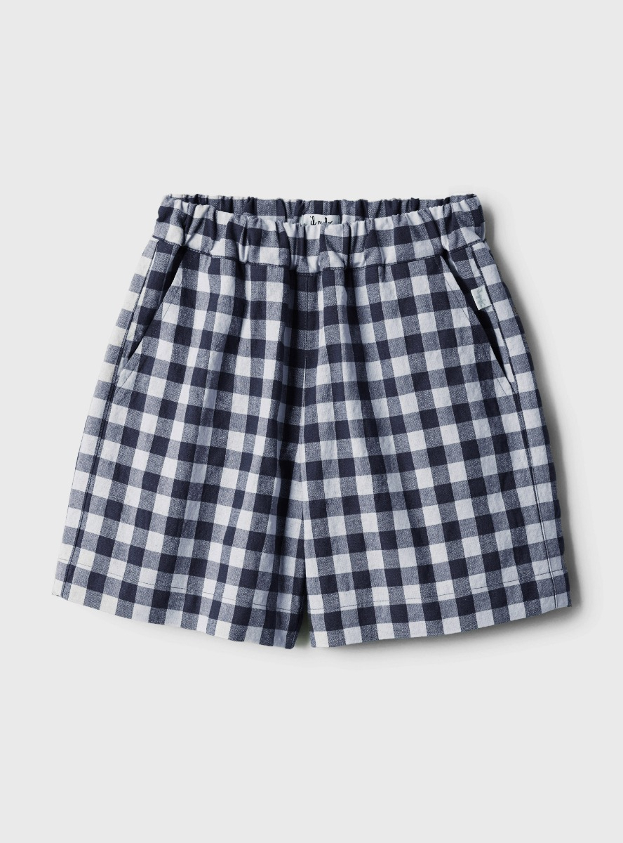 Checkerboard bermuda shorts - Trousers - Il Gufo