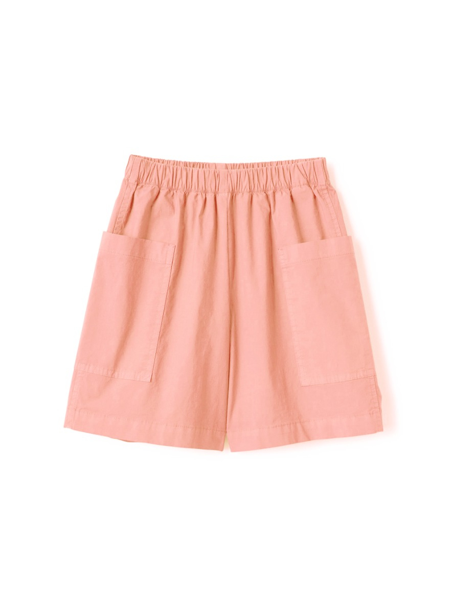 Bermuda in popeline con maxi tasche - Pantaloni - Il Gufo