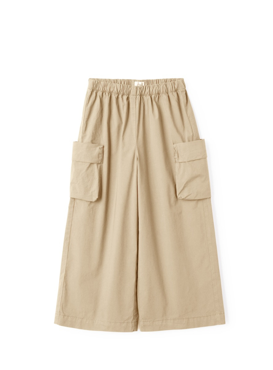Palazzo-Hose aus Popeline - Hosen - Il Gufo