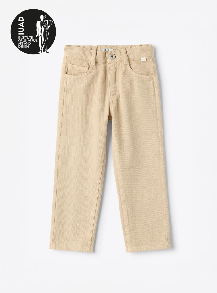 Regular fit denim jeans - Trousers - Il Gufo