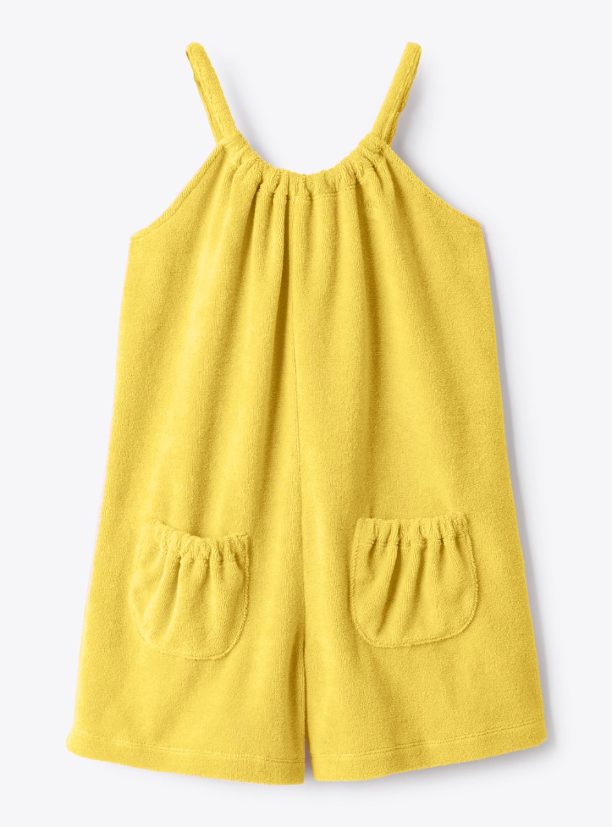 Cotton terry romper - Trousers - Il Gufo