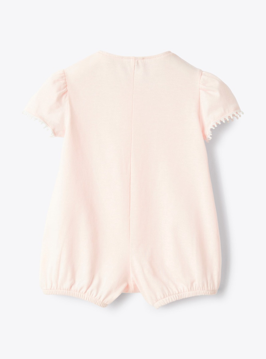Jersey romper - Pink | Il Gufo