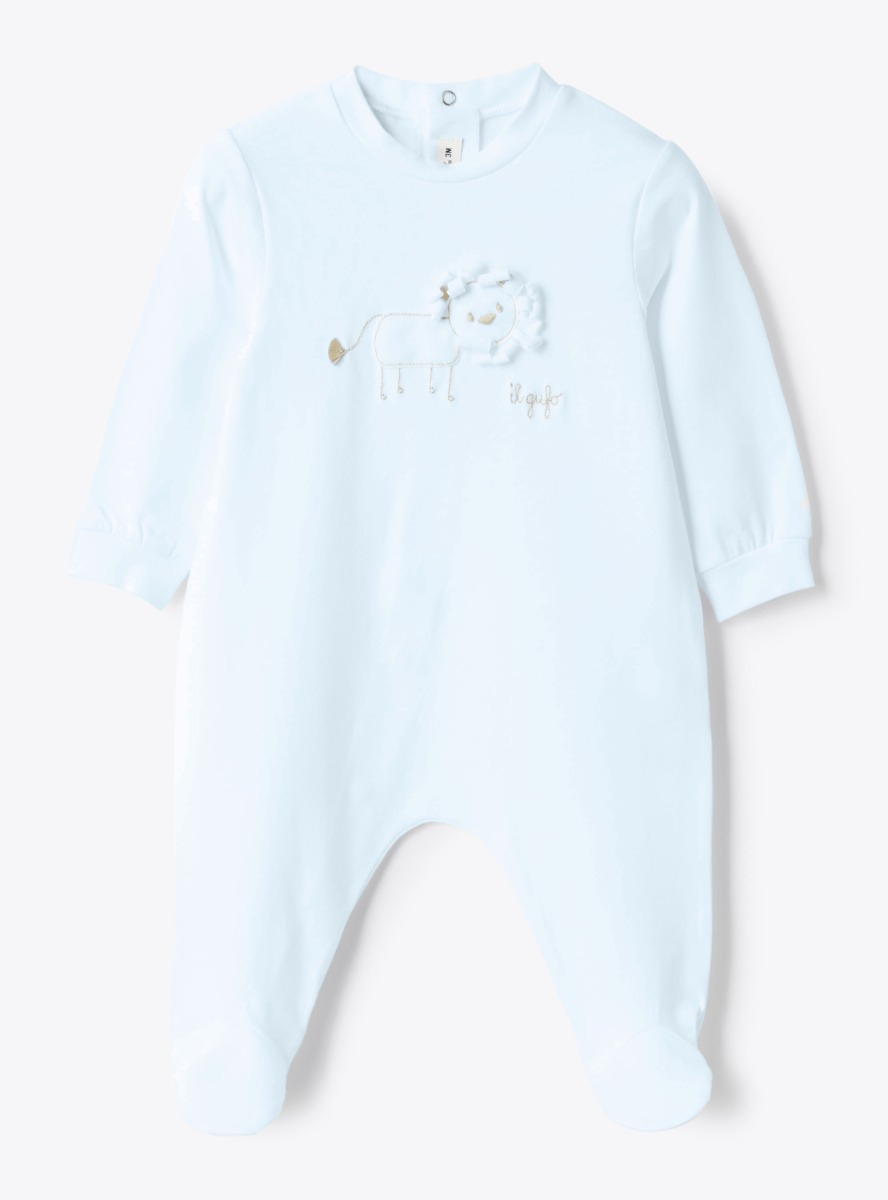 Tutina in jersey con piedini - Tutine - Il Gufo