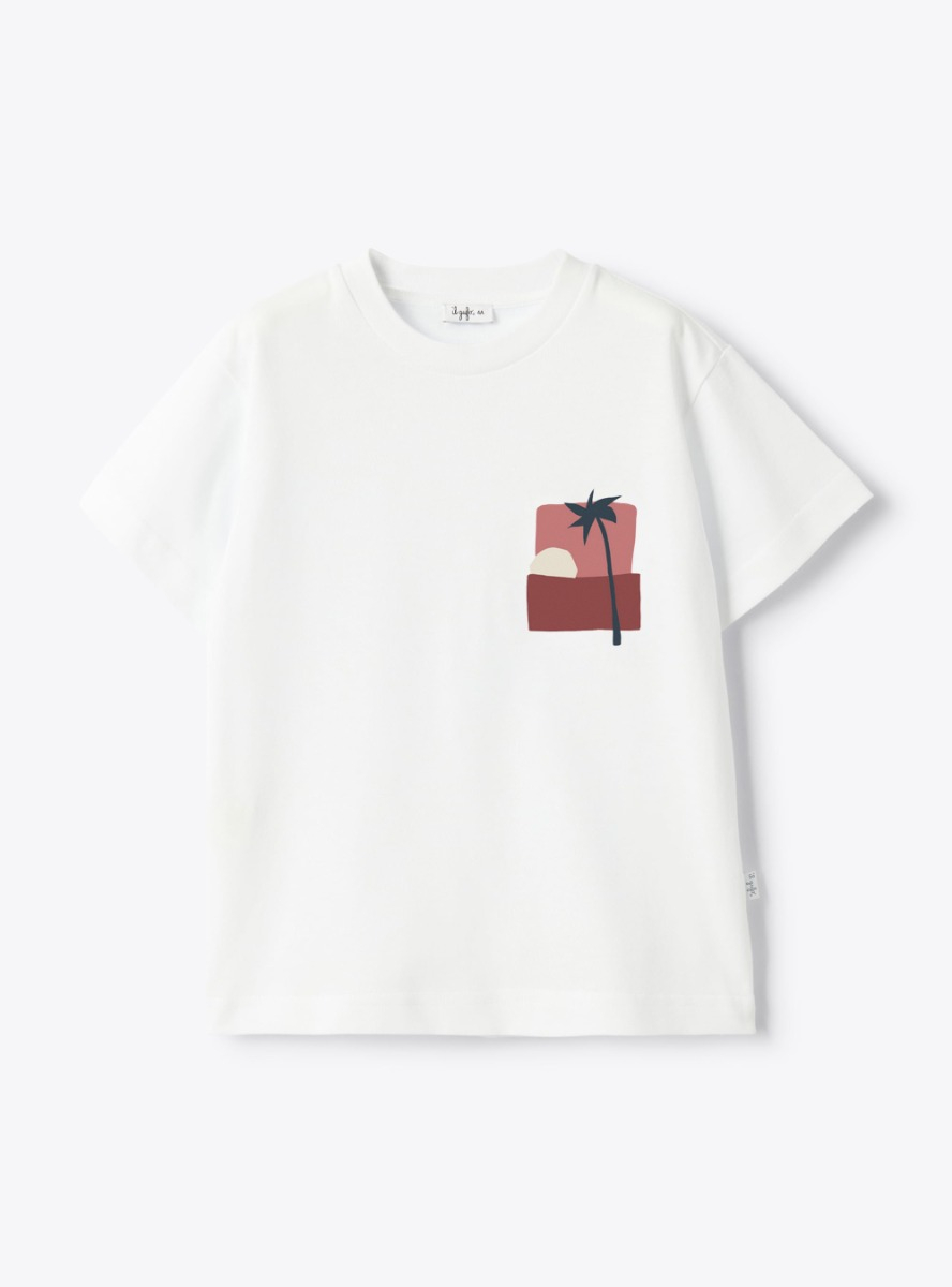Printed jersey t-shirt - T-shirts - Il Gufo
