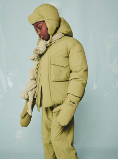 Doudoune en nylon recyclé - Vert | Il Gufo