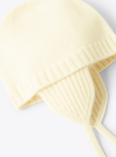 Berretto in cashmere - Bianco | Il Gufo