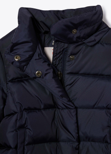 Taffeta down jacket - Blue | Il Gufo