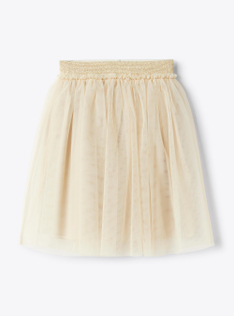 Gonna in tulle - Marrone | Il Gufo
