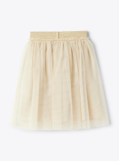 Gonna in tulle - Marrone | Il Gufo