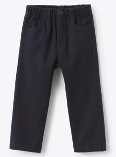 Pantalone in tecno lana - Blu | Il Gufo