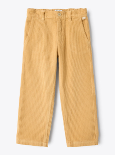 Pantalone in velluto a coste - Arancione | Il Gufo