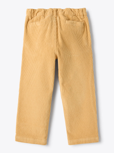 Pantalone in velluto a coste - Arancione | Il Gufo