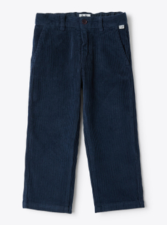 Pantalone in velluto a coste - Blu | Il Gufo