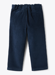 Pantalone in velluto a coste - Blu | Il Gufo