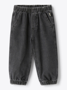 Denim trousers - Black | Il Gufo