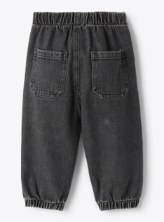 Denim trousers - Black | Il Gufo