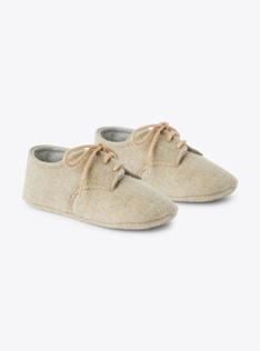 Techno-wool shoes - Brown | Il Gufo
