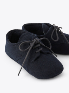 Techno-wool shoes - Blue | Il Gufo
