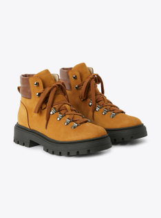 Nubuck Hiking boots - Brown | Il Gufo