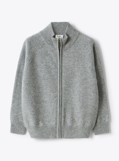 Cashmere cardigan - Grey | Il Gufo