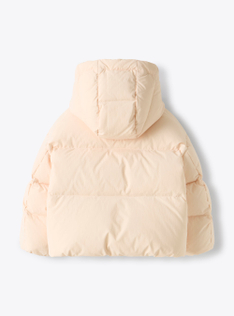 Boxy jacket in recycled nylon - Роза | Il Gufo